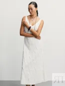 Фактурное платье прилегающего кроя Zarina ZR2507022904-3 фото 2