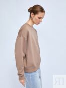 Свитшот однотонный без принта zolla 025124175012 фото 5