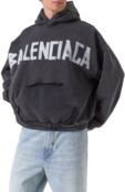 Хлопковое худи Balenciaga 744441/TRVK2 фото 3