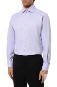 Хлопковая сорочка Zegna 703901A7/9MS0BA фото 4