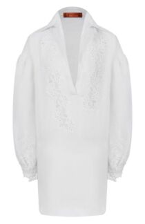 Льняное платье Ermanno Scervino