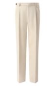 Брюки из хлопка и шерсти Brunello Cucinelli ME262E1920 фото 1