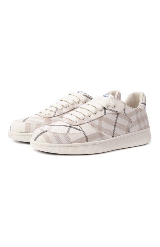 Текстильные кеды Terrace Burberry 8105902 фото 1