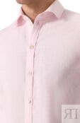 Рубашка изо льна и хлопка Zimmerli 23202 фото 5