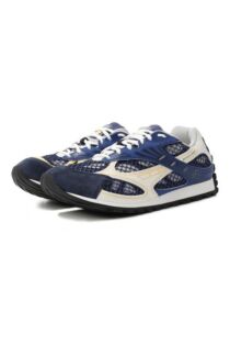 Комбинированные кроссовки Orbit Bottega Veneta