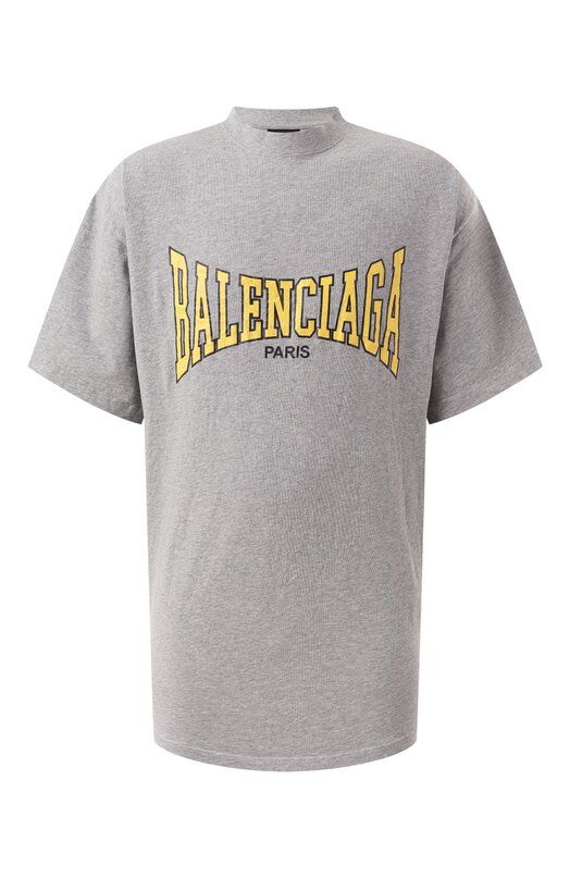 Хлопковая футболка Balenciaga 787349/TRVH5 фото 1