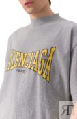 Хлопковая футболка Balenciaga 787349/TRVH5 фото 5