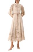 Льняное платье Zimmermann 1743DRS251 фото 3
