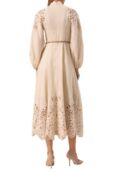 Льняное платье Zimmermann 1743DRS251 фото 4