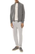 Комбинированные кеды Brunello Cucinelli MZULPB2339 фото 2