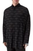 Рубашка из вискозы Balenciaga 814121/TSLA1 фото 3