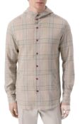 Льняная рубашка Kiton UMCMARH0926705_46-50 фото 3