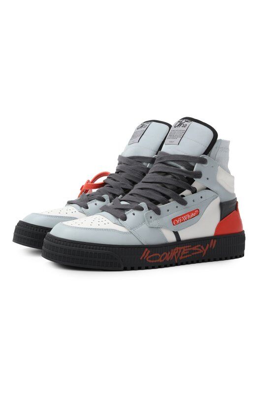 Комбинированные кеды 3.0 Off Court Courtesy Off-White 0MIA065S25LEA003 фото 1
