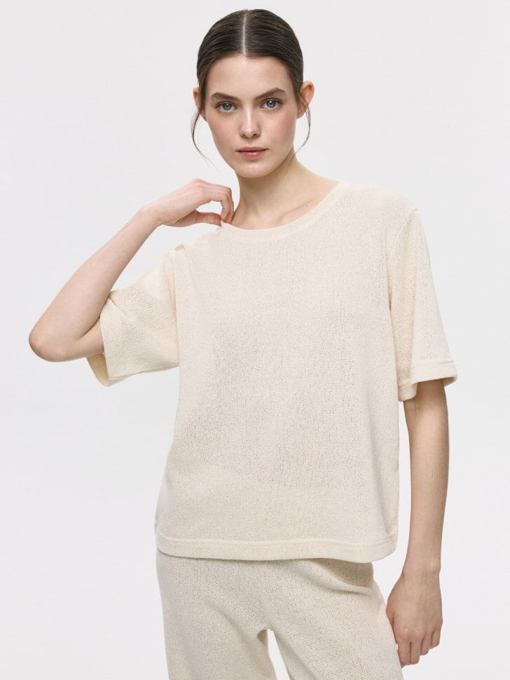 Футболка ALBA oversize fit фото 1