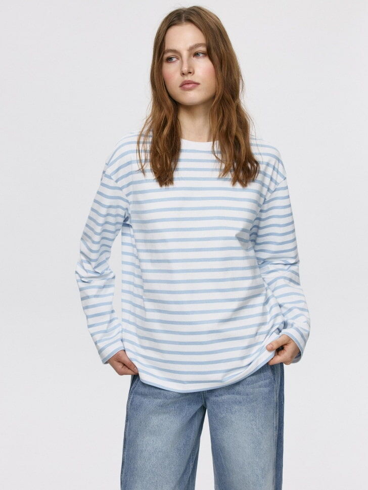 Лонгслив ANNA OVERSIZE FIT фото 1