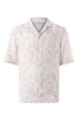 Льняная рубашка Brunello Cucinelli MM6540615P фото 1