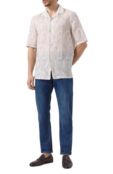 Льняная рубашка Brunello Cucinelli MM6540615P фото 2