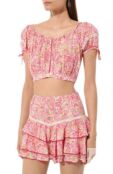 Топ из вискозы Poupette St Barth W30R24DBNWI фото 3