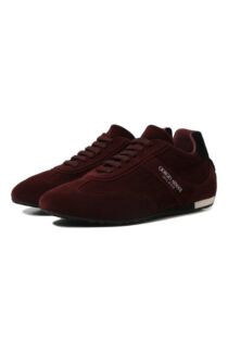 Замшевые кроссовки Tenis Giorgio Armani