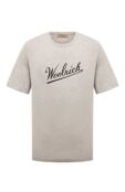 Хлопковая футболка Woolrich CFWOTE0135MRUT2926 фото 1