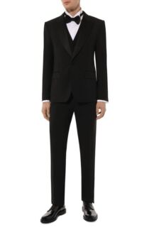 Шерстяной смокинг Dolce & Gabbana