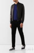 Кожаный бомбер Brioni PLT30L/08738 фото 2