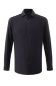 Рубашка из хлопка и кашемира Zegna SRF5/UEX45A8 фото 1