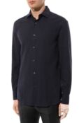 Рубашка из хлопка и кашемира Zegna SRF5/UEX45A8 фото 3