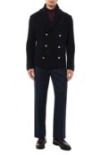 Шерстяные брюки Corneliani 944L26-9418111 фото 2