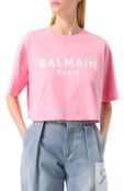 Хлопковая футболка Balmain BF1EE020/BB02 фото 3