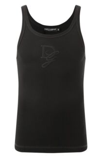 Хлопковая майка Dolce & Gabbana