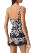 Топ из шелка и хлопка Dolce & Gabbana 07A00T/0N021 фото 4
