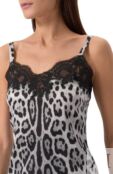 Топ из шелка и хлопка Dolce & Gabbana 07A00T/0N021 фото 5