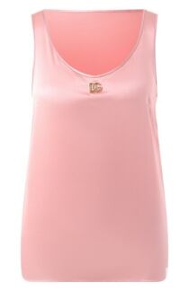 Атласный топ Dolce & Gabbana