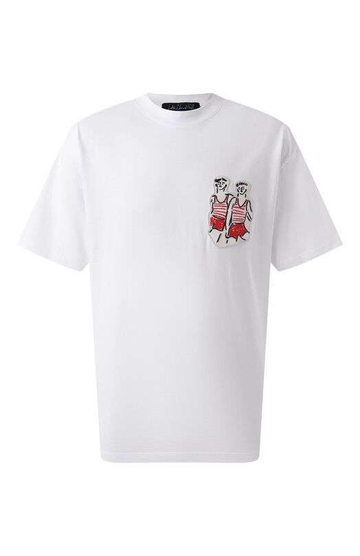 Хлопковая футболка MSGM 3840MM140/257002 фото 1