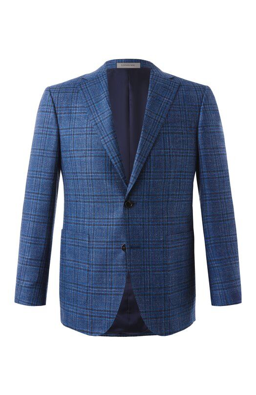 Пиджак из шерсти и шелка Corneliani 256018-2516200 фото 1