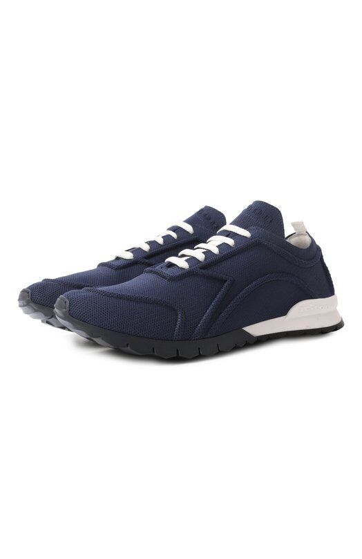 Текстильные кроссовки Kiton USSA325N0106302 фото 1