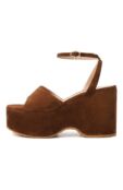 Замшевые босоножки Thalia Gianvito Rossi G32504.45RIC.CAMTEXA фото 4
