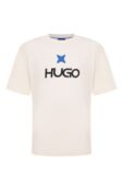 Хлопковая футболка HUGO Blue 50542934 фото 1