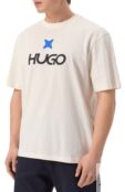 Хлопковая футболка HUGO Blue 50542934 фото 3