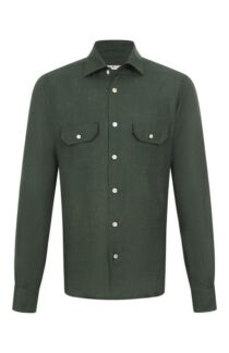 Льняная рубашка Kiton