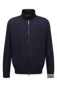 Бомбер из шерсти и льна Brunello Cucinelli MB4046205 фото 1