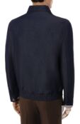 Бомбер из шерсти и льна Brunello Cucinelli MB4046205 фото 4