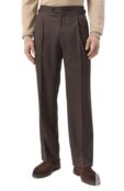 Шерстяные брюки Corneliani 254L26-2518570 фото 3