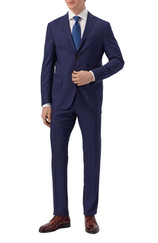 Шерстяной костюм Corneliani 256005-2517425_SET фото 1