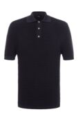 Поло из шелка и хлопка Kiton UMK065917 фото 1