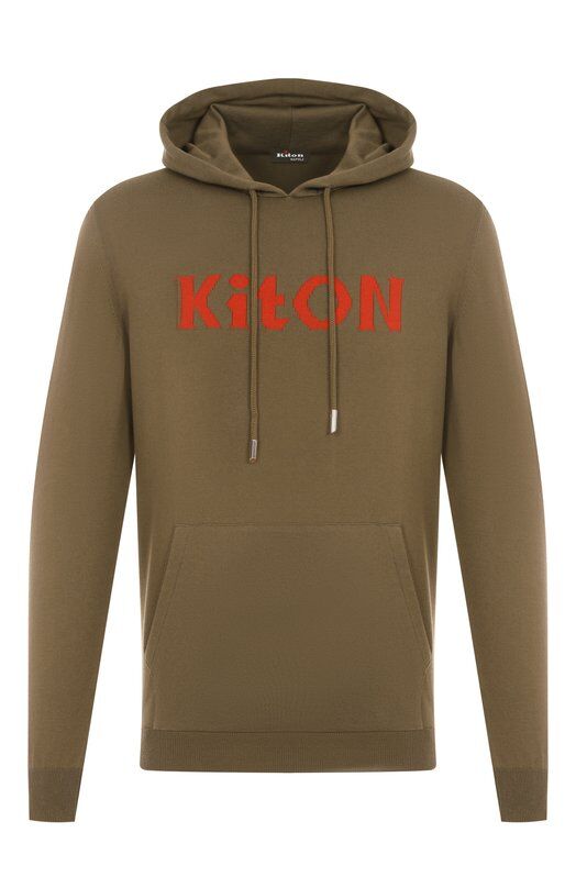 Хлопковое худи Kiton UMK0465V106A фото 1
