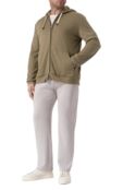 Хлопковые брюки Kiton UMK1051K318 фото 2
