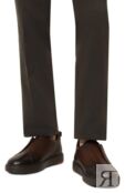 Кожаные кеды Cleanic Santoni MBCG21995SM0KAUA фото 3