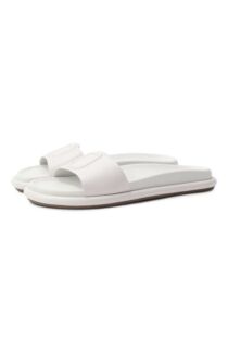 Кожаные шлепанцы Santoni